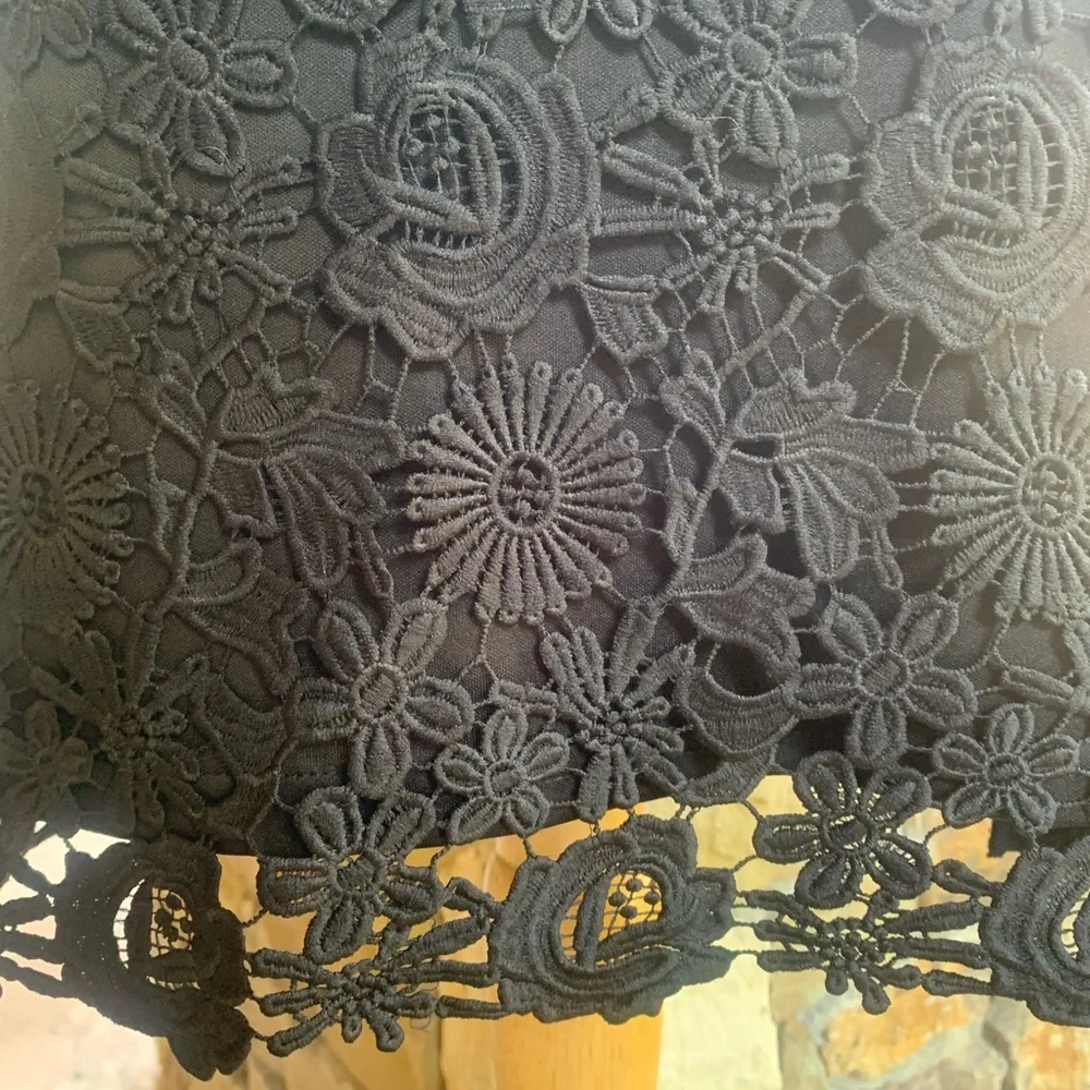 Lulus Black Lace Dress - Picture 4 of 10